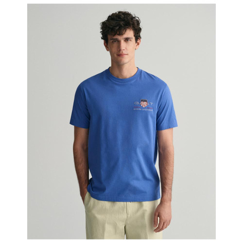 Gant Ανδρική κοντομάνικη μπλούζα Embroidered Archive Shield Tee